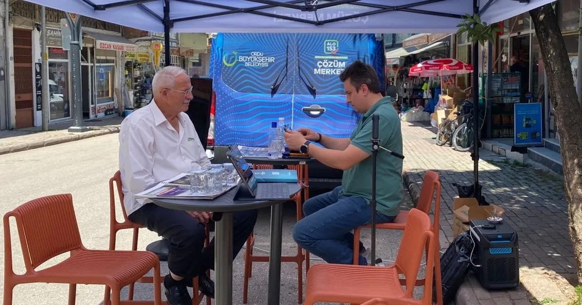 Ordu’da 153 Çözüm Merkezi ilçe ziyaretlerini sürdürüyor