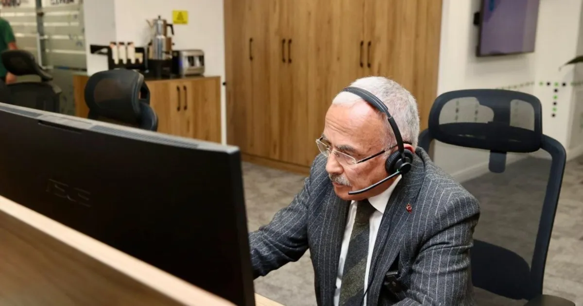 Ordu’da Başkan Güler Alo 153 Çözüm Merkezi’ni ziyaret etti