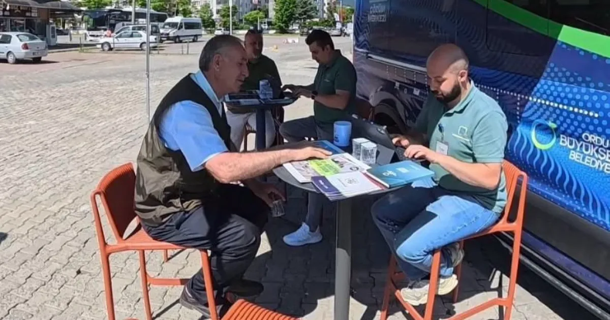Ordu’da Çözüm Merkezi vatandaşla buluşuyor