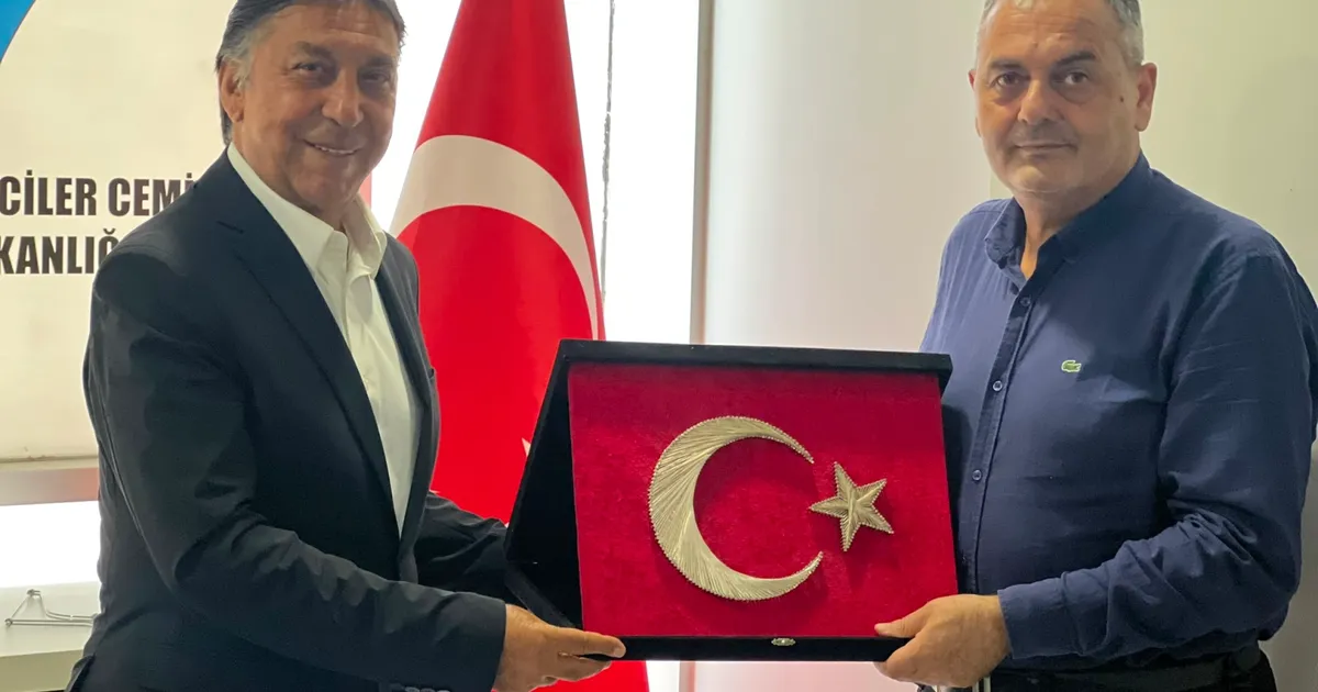 Ortadoğu Gazeteciler Cemiyeti’ne Seyit Ateş’ten anlamlı ziyaret