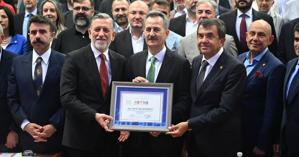 SSB Prof. Dr. Görgün Bursa’da iş dünyasıyla buluştu… Bursa’nın milli savunmaya katkısı artıyor