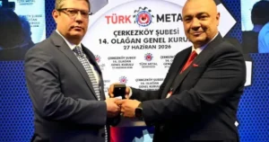 Türk Metal Sendikası Çerkezköy Şubesi'nin 14. Olağan Genel Kurulu gerçekleşti.