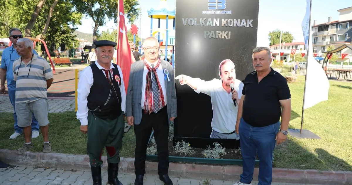 Volkan Konak’ın adı Balıkesir Edremit’te yaşatılıyor