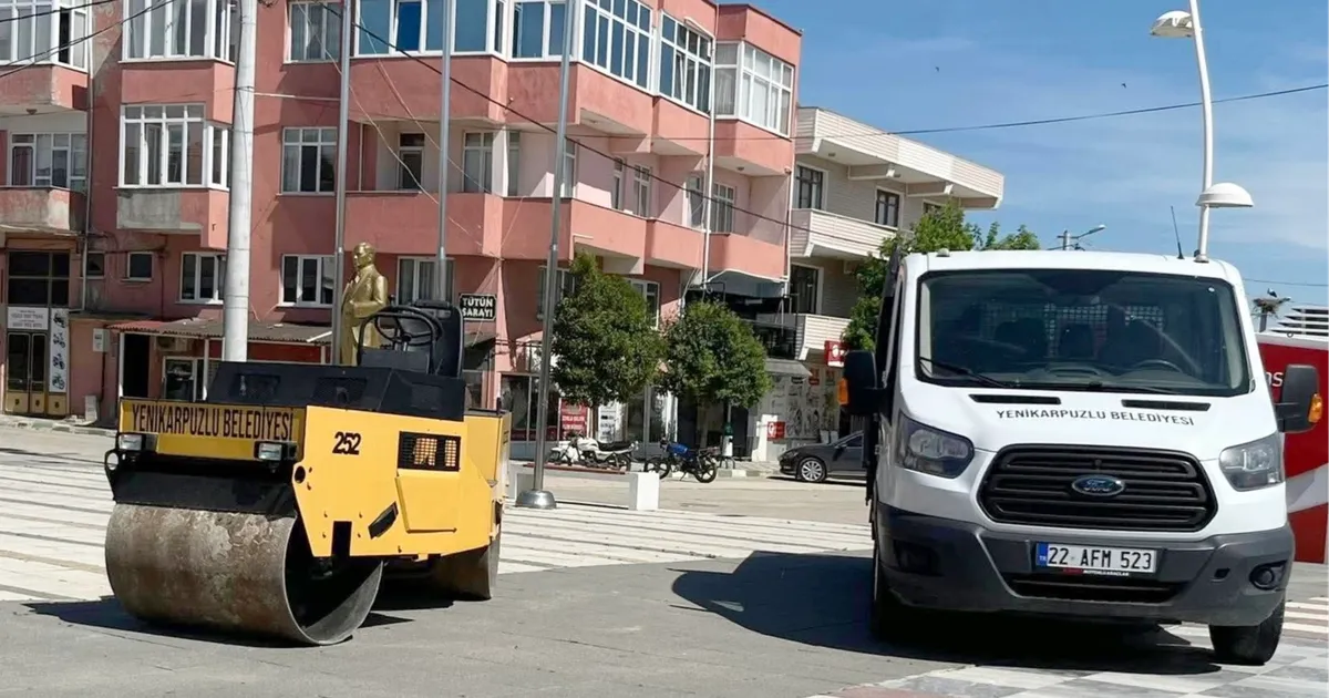 İpsala ilçesine bağlı sınır beldelerinden Yenikarpuzlu’da, yerel yönetim hizmetlerinin kalitesini