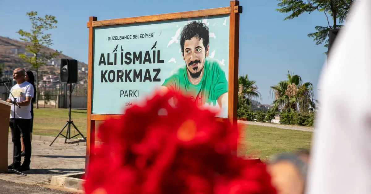 Ali İsmail Korkmaz, Güzelbahçe’de unutulmadı
