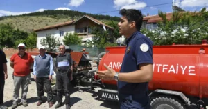 Ankara Büyükşehir Belediyesi, kırsal mahallelerde yangınlara ilk müdahaleyi güçlendirmek amacıyla