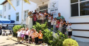 Antalya Büyükşehir Belediyesi tarafından Alanya Sapadere’de restore edilerek ipek evine