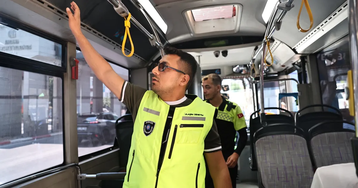 Antalya’da toplu ulaşımda klima denetimi