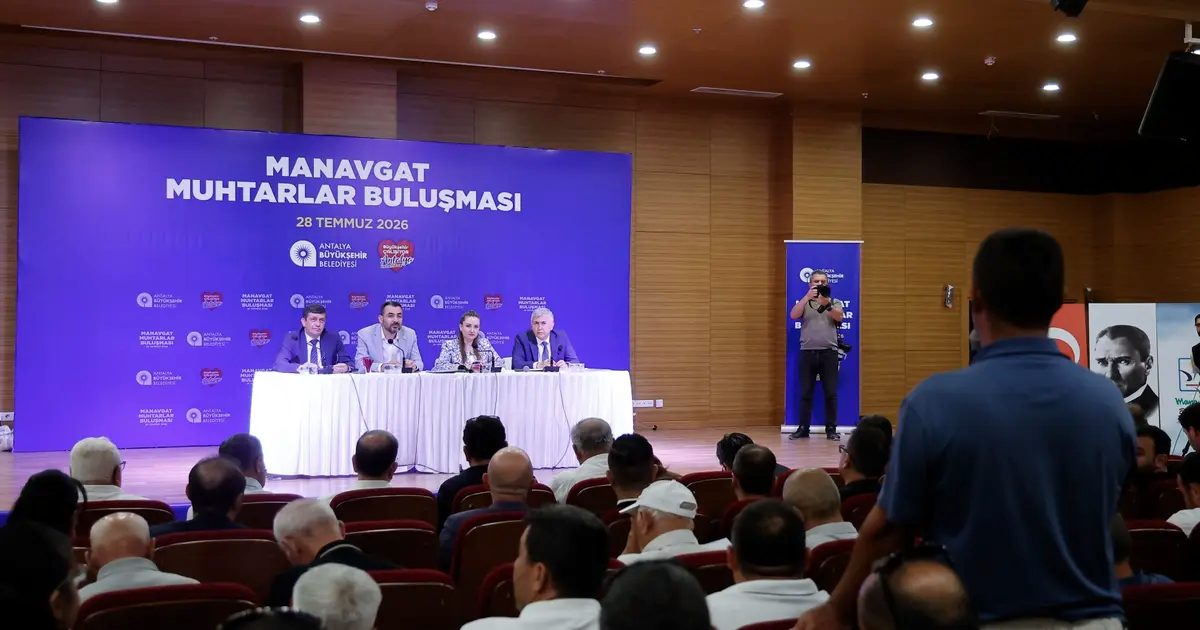 Antalya’nın ilk yüzey suyu Manavgat’a geliyor