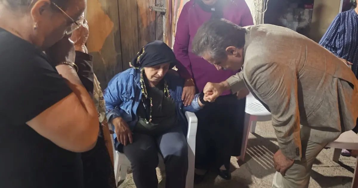 Artvin Milletvekili Faruk Çelik’ten acılı aileye taziye ziyareti