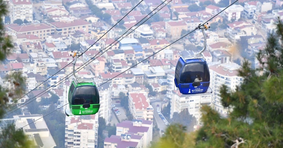 Balçova Teleferik Tesisleri’nde kapsamlı bakım çalışması