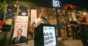 Balıkesir’in markası ONON Kafe’nin 29’uncu şubesi Bahçelievler’de açıldı. Açılışta konuşan