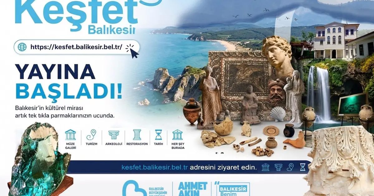 Balıkesir’in dijital keşfi yayında