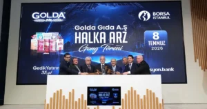 Halka arz sürecini başarıyla tamamlayan Golda Gıda’nın gong töreni bugün
