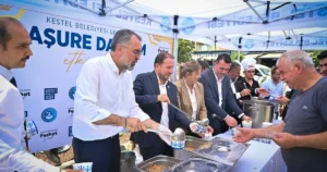 Bursa Büyükşehir Belediyesi, Muharrem ayı vesilesiyle il genelinde başlattığı aşure