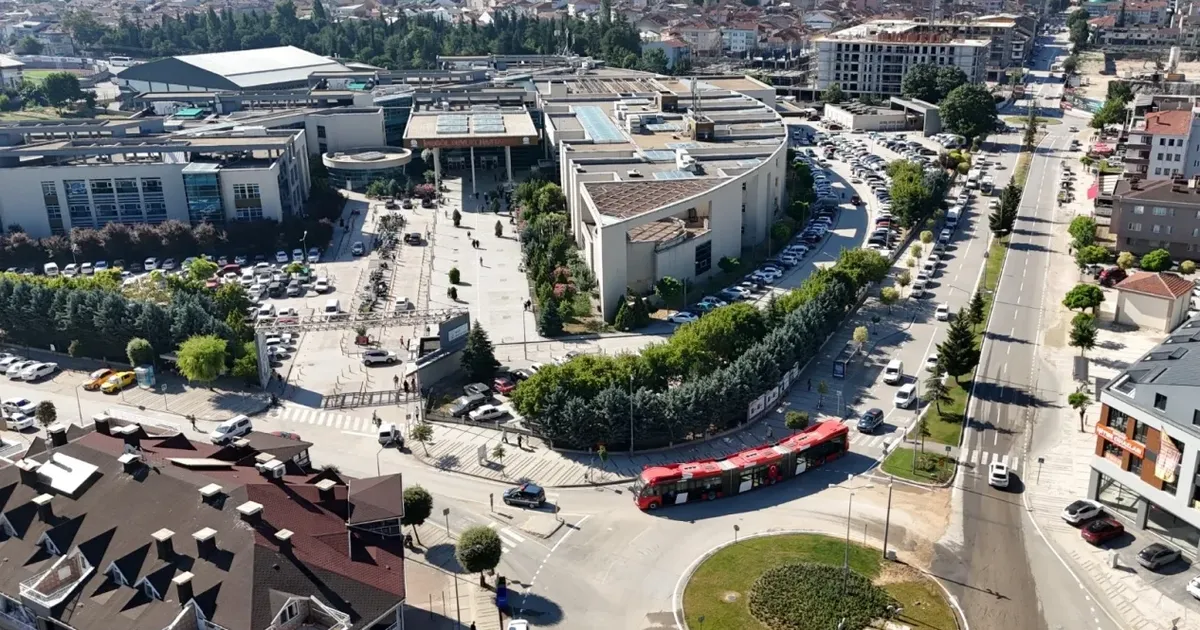Bursa İnegöl’de metrobüs için ilk test sürüşü yapıldı