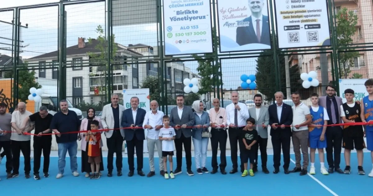 Bursa İnegöl’de Süleymaniye’ye yeni semt sahası