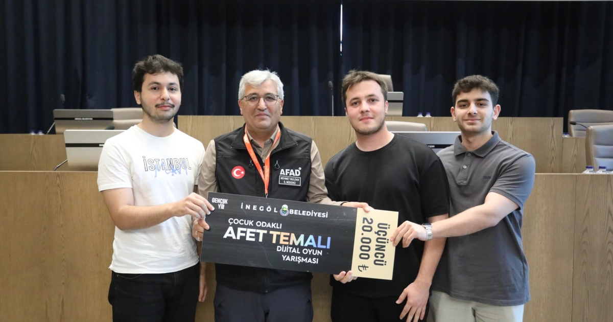 Bursa İnegöl’ün afet oyunları erişime açıldı