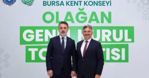 Bursa Büyükşehir Belediyesi Başkan Vekili Şahin Biba, Bursa Kent Konseyi