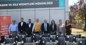 Bursa Nilüfer Belediyesi ve 118-K Lions Federasyonu iş birliğiyle engelli
