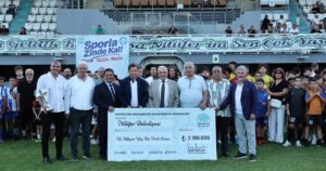 Bursa'da Nilüfer Belediyesi, Amatör Spor Kulüpleri Ayni ve Nakdi Yardım