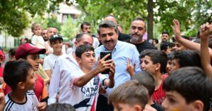 Bursa'da Yıldırım Belediyesi’nin çocukların sosyal gelişimlerini desteklemek amacıyla düzenlediği Geleneksel