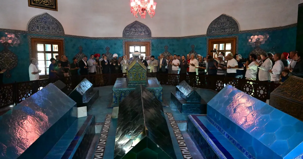 Bursa Yıldırım’da Sultan Çelebi Mehmed dualarla anıldı