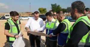 Bursa Büyükşehir Belediyesi Başkan Vekili Şahin Biba, Nilüfer’de yeni imar