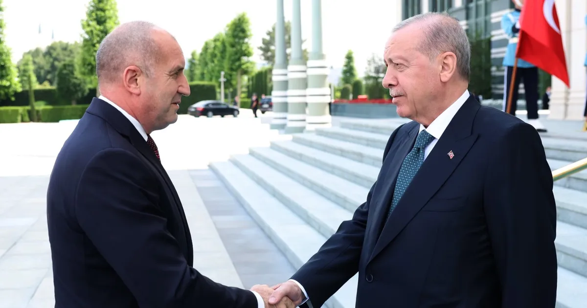 Cumhurbaşkanı Erdoğan, Bulgaristan Başbakanı Radev’i ağırladı