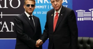 Cumhurbaşkanı Recep Tayyip Erdoğan, Ankara'daki 36. NATO Zirvesi kapsamında Fransa