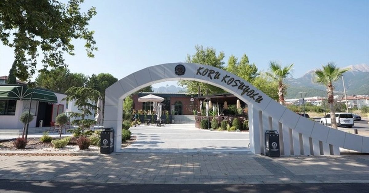 Denizli’de “Koru Koşuyolu” hizmete açıldı