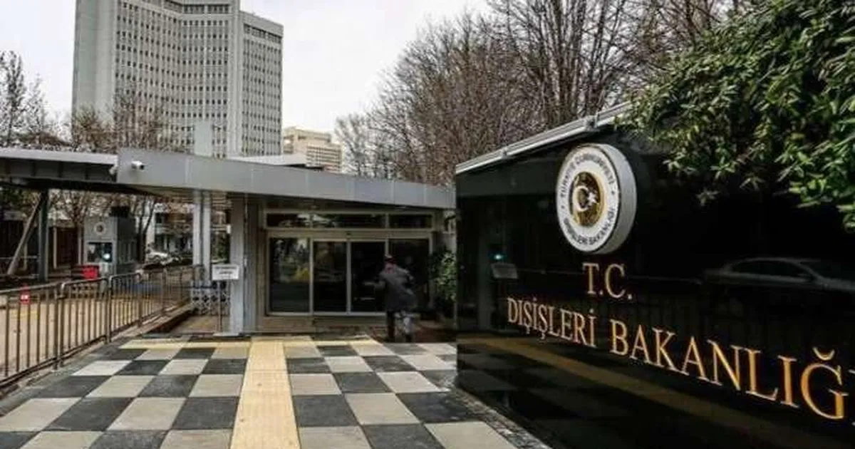 Dışişleri Bakanlığı, Avrupa Parlamentosu’nda kabul edilen ve Türk Silahlı Kuvvetleri’ne