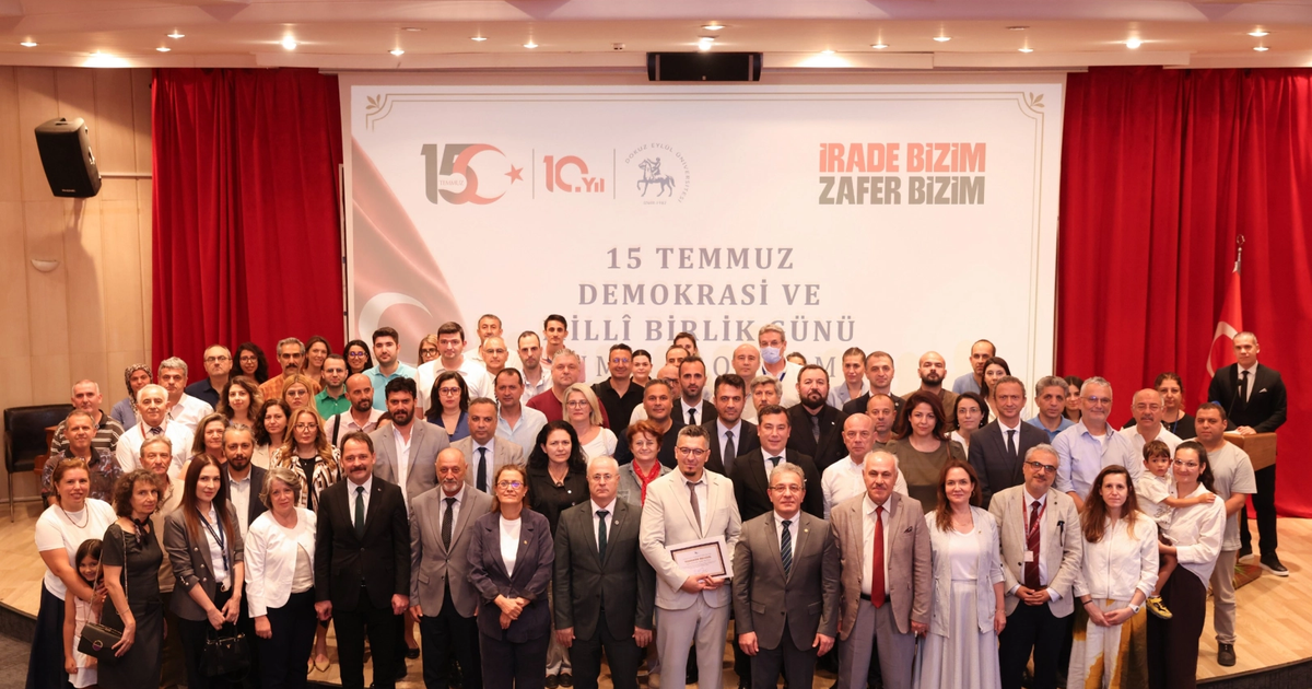 Dokuz Eylül’de 15 Temmuz programı