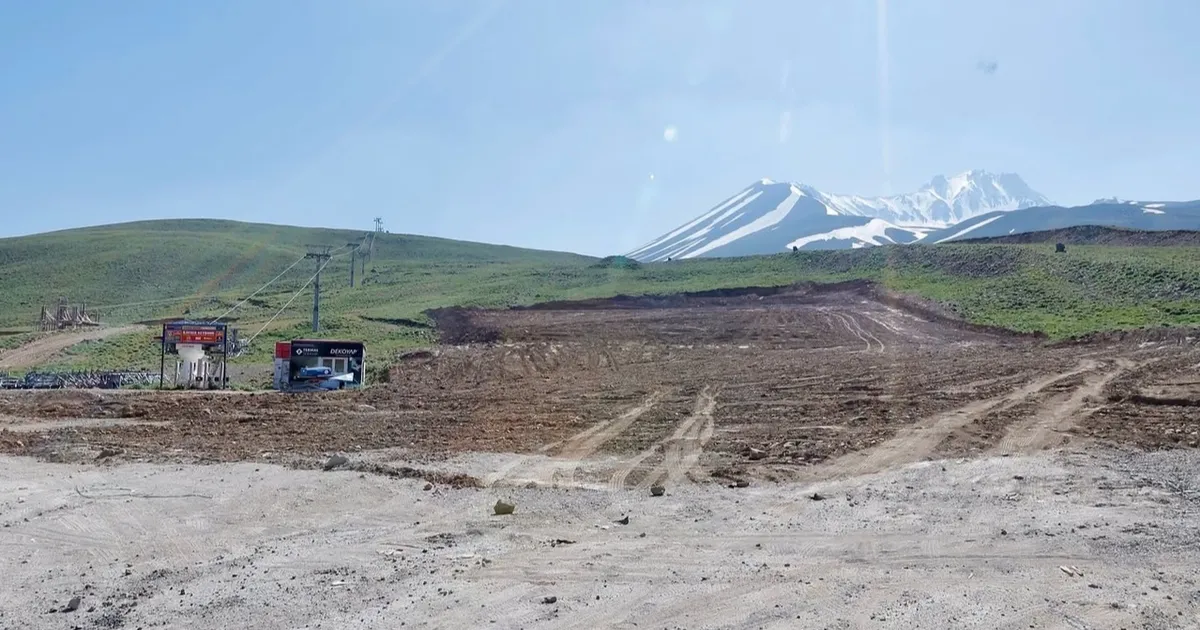 Erciyes Kayak Merkezi’nde kış sezonu hazırlıkları sürüyor
