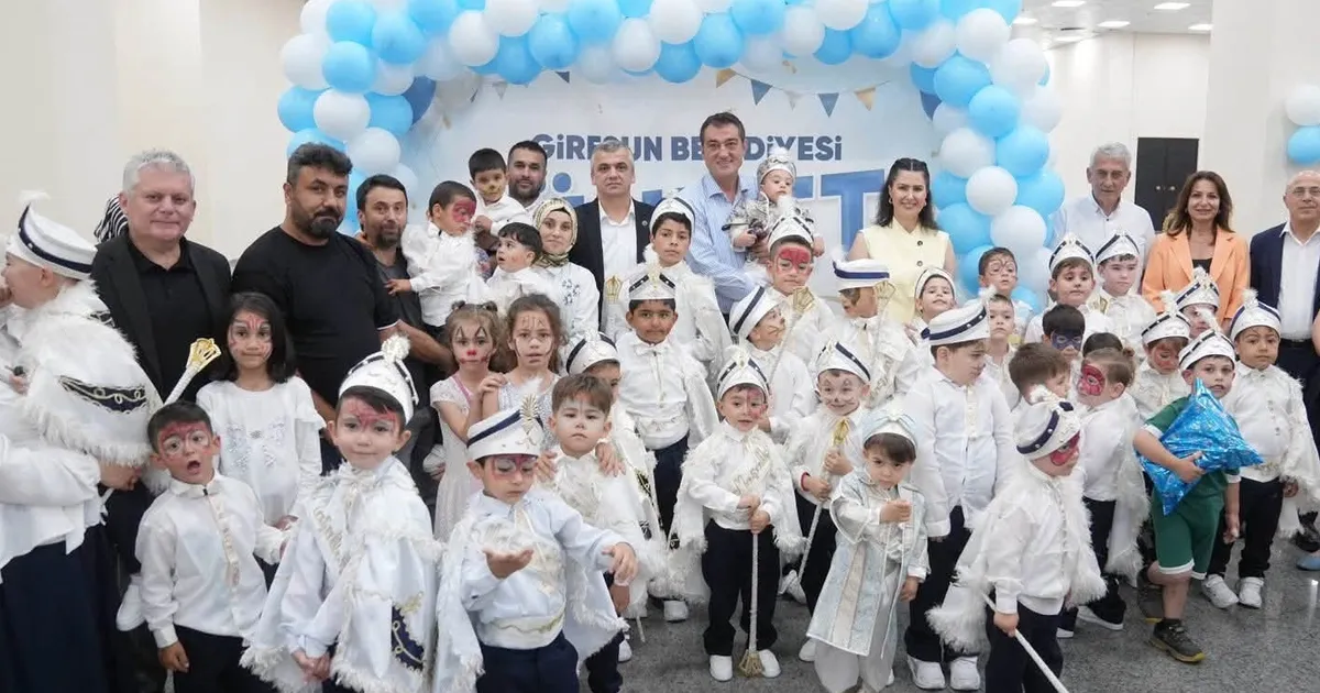Giresun’da sünnet şöleni coşkuyla gerçekleşti