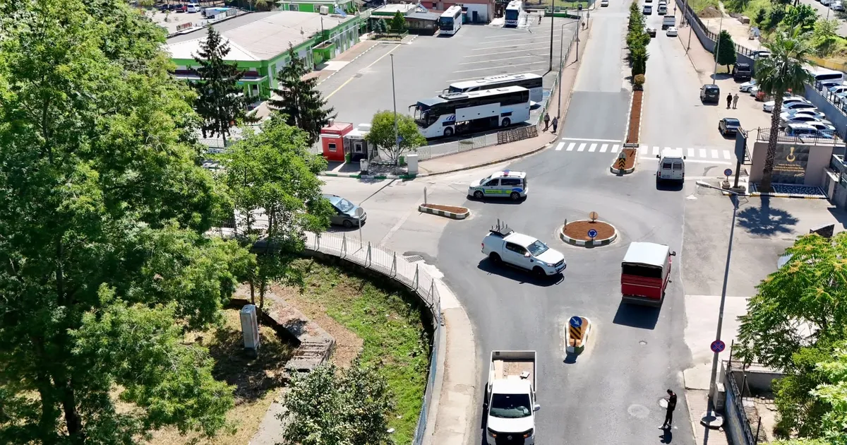 Giresun’da yeni kavşaklarla trafik daha güvenli hale geldi