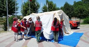 İstanbul Beylikdüzü Belediyesi, olası afetlere karşı bilinçli ve donanımlı gönüllüler