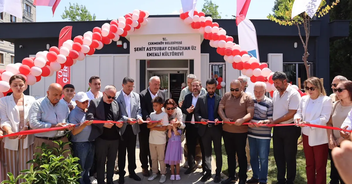 İstanbul Çekmeköy’de 2. Emekli Kültür Evi hizmet veriyor
