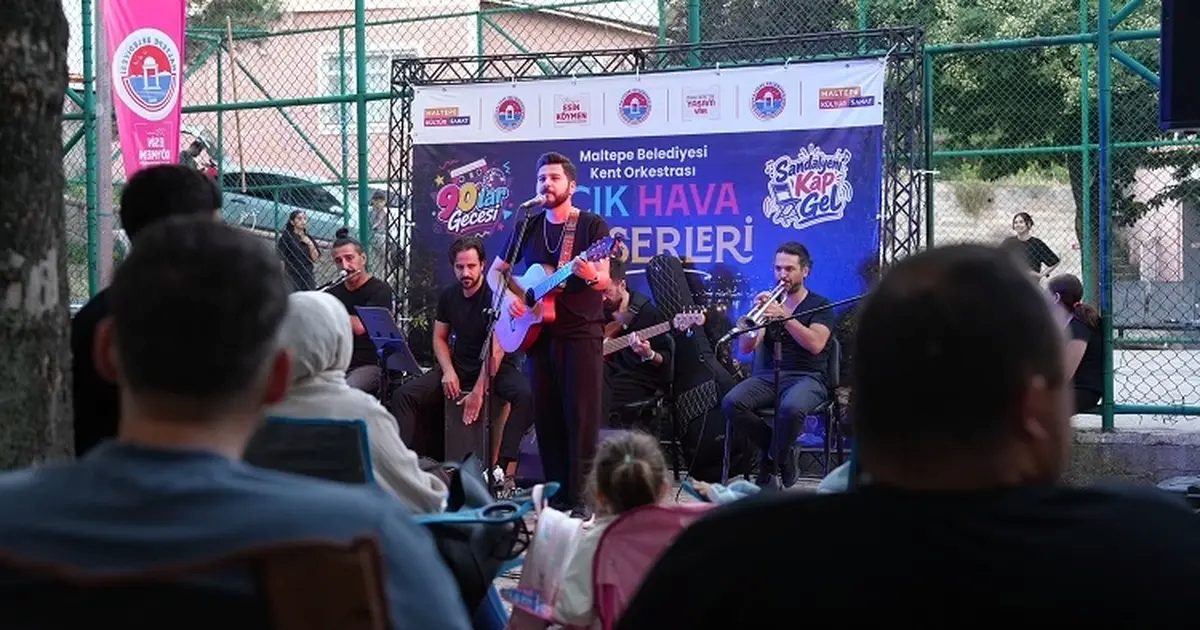 İstanbul Maltepe’de parklarda konser coşkusu devam ediyor
