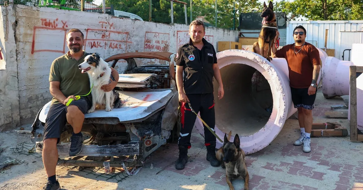 İstanbul Maltepe’de patili kahramanları afetlere hazırlanıyor