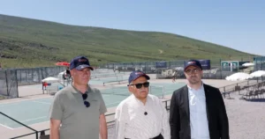 Kayseri Büyükşehir Belediye Başkanı Dr. Memduh Büyükkılıç, Erciyes’in ev sahipliğinde