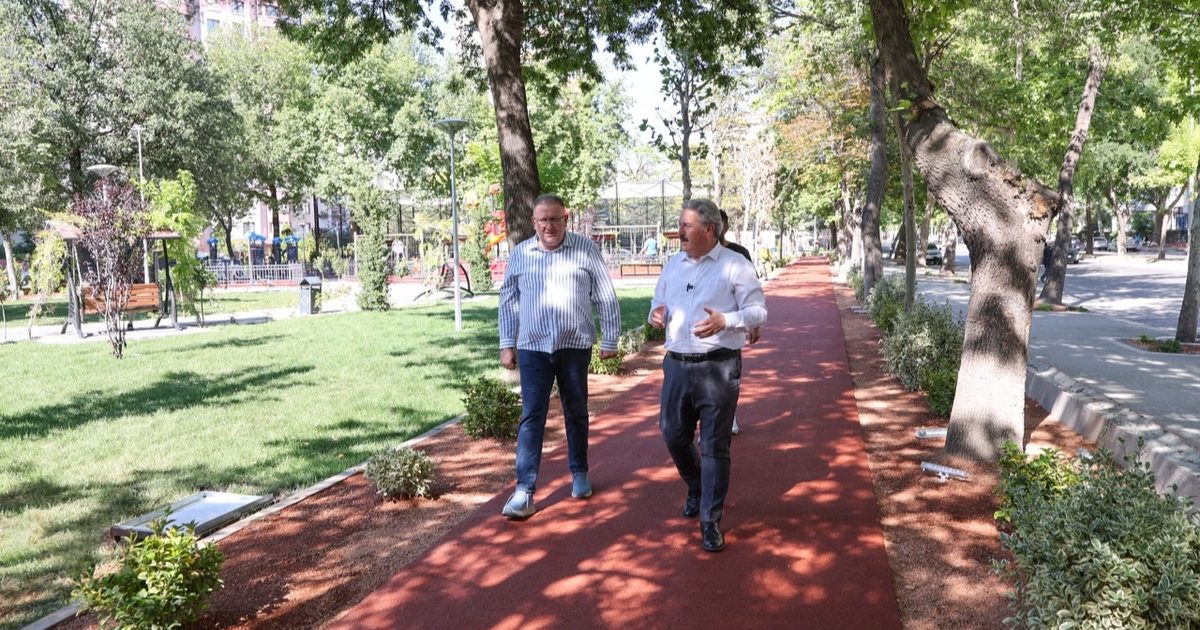 Kayseri Melikgazi’nin ‘Yıldız’ parkı