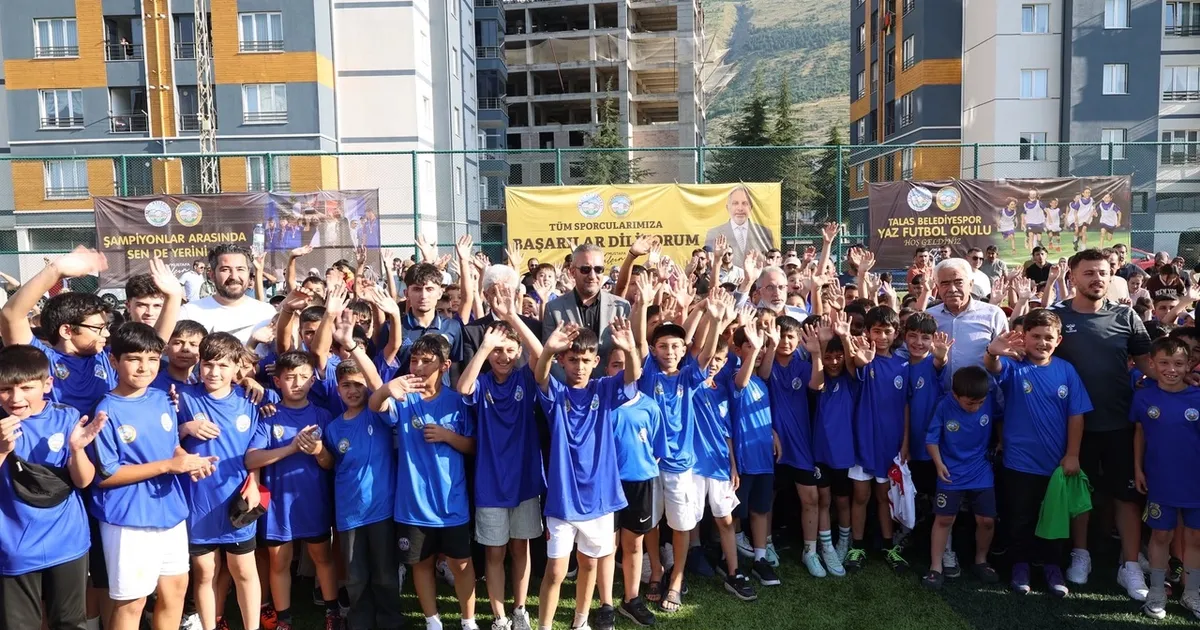 Kayseri Talas Belediyespor Yaz Spor Okulları açıldı
