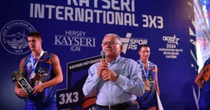 2029 Dünya Spor Başkenti ünvanını taşıyan Kayseri, Büyükşehir Belediye Başkanı