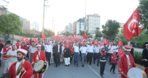 15 Temmuz Demokrasi ve Milli Birlik Günü’nün 10. Yıldönümü’nde yüzlerce