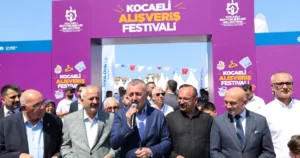 Kocaeli Büyükşehir Belediyesi öncülüğünde 130 esnafın katılımıyla kurulan Gebze Alışveriş