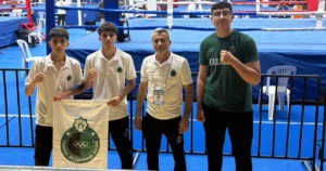 Bolu’da düzenlenen Türkiye Kick Boks Şampiyonası’nda Karatay Belediyesporlu sporcular Ahmet