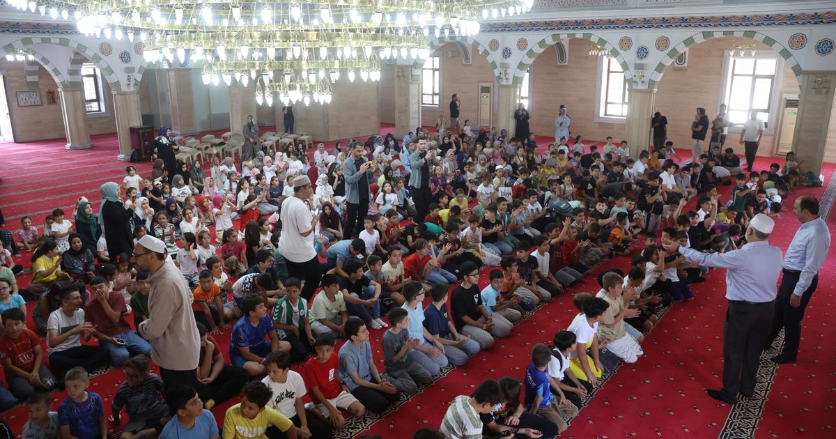 Konya’da öğrencilerin Yaz Kur’an Kursu heyecanı