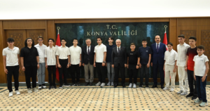 Konya Valisi İbrahim Akın, Konya Büyükşehir Belediye Başkanı Uğur İbrahim