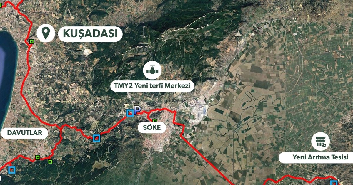 Kuşadası ve Söke’nin su güvencesi artıyor